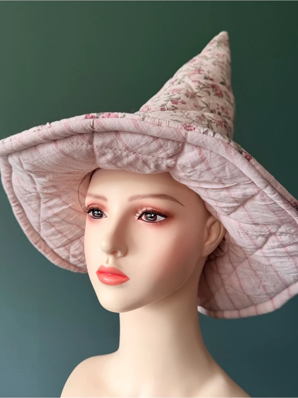 Halloween Quilted Magic/Wizard Hat